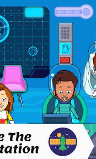 My Space Town Adventures - Universe Games for Kids 3