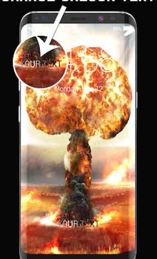 Nuclear Bomb Lock Screen 3
