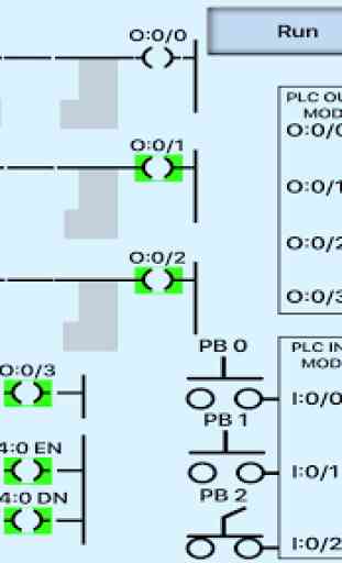 PLC Simulator, Mechatronics, PLC ladder Logic, PLC 2