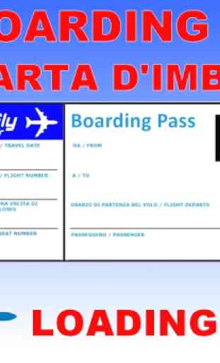 scherzo biglietto aereo joke fake boarding pass 2