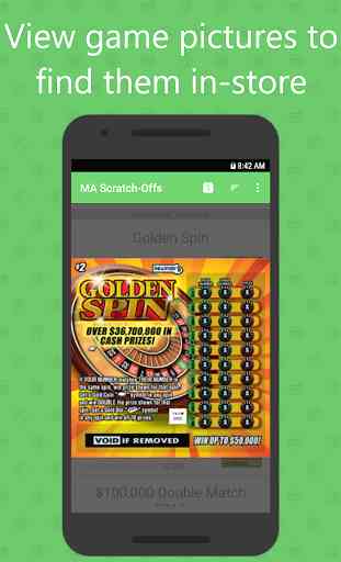 Scratch-Off Guide for Massachusetts State Lottery 4