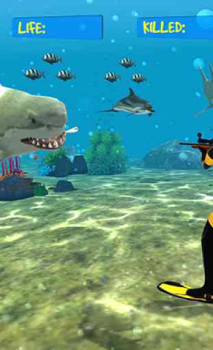 Scuba Diver Sniper Fury: Blue Hhale Shark Hunter 2
