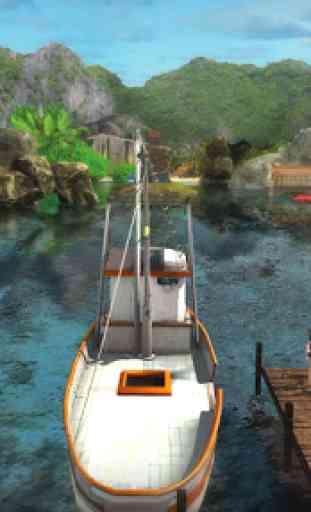 Simulatore di guida della barca da pesca 3