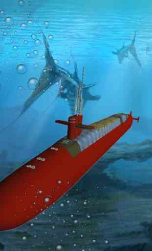 Sottomarino simulatore sott'acqua 3