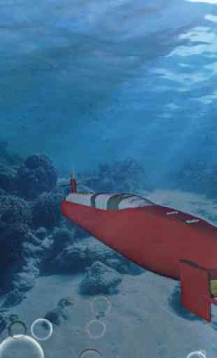 Sottomarino simulatore sott'acqua 4