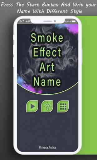 Stylish Name :  Smoke Effect Name Design Art 1
