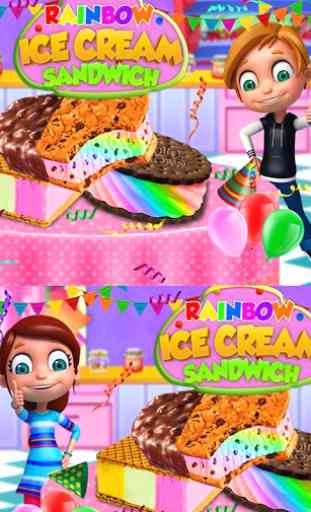 Sweet Ice Cream Sandwich Making Game 4
