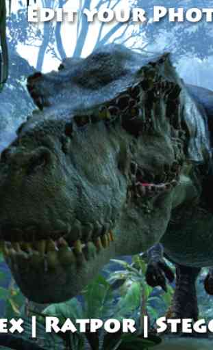 T-Rex Photo Editor: Jurassic Dinosaur World 4