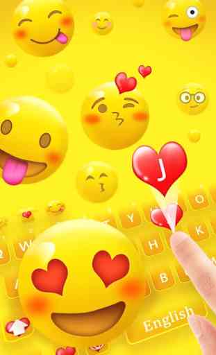 Tastiera Emoji Happy 1