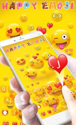 Tastiera Emoji Happy 2