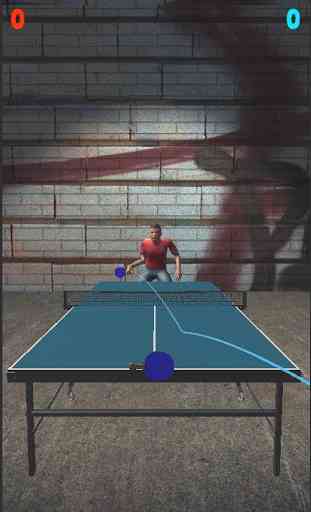 Tavolo da ping pong 3d 1