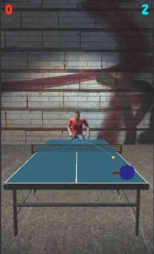 Tavolo da ping pong 3d 3