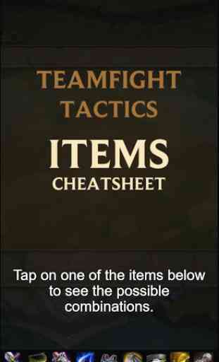 TFT Items Cheatsheet 1