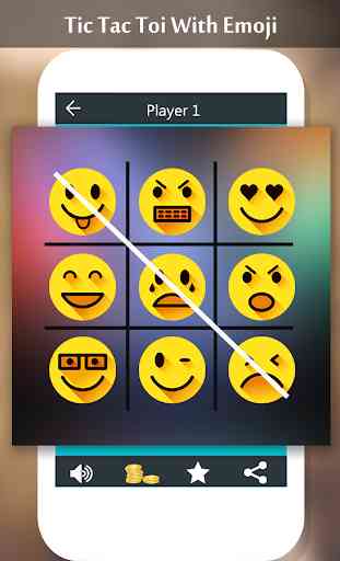 Tic Tac Toe With Emoji & Emoticon 2