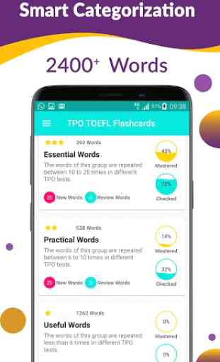 TOEFL TPO Flashcards : Learn English Vocabulary 2