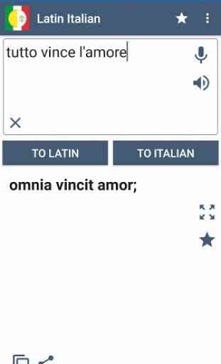 Traduttore italiano latino 3