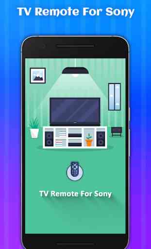 TV Remote Control For Sony 1