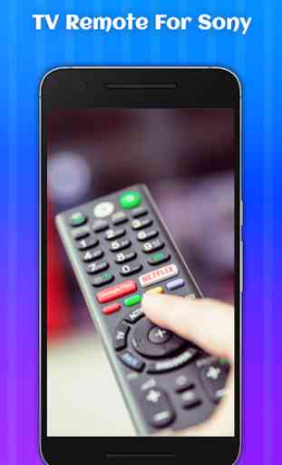 TV Remote Control For Sony 4