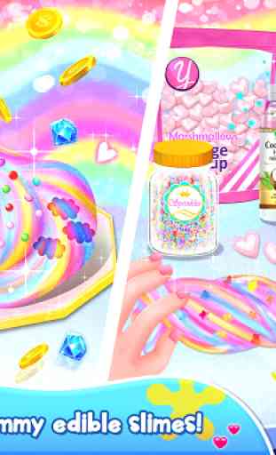 Unicorn Chef: Slime DIY Cooking Games for Girls 4