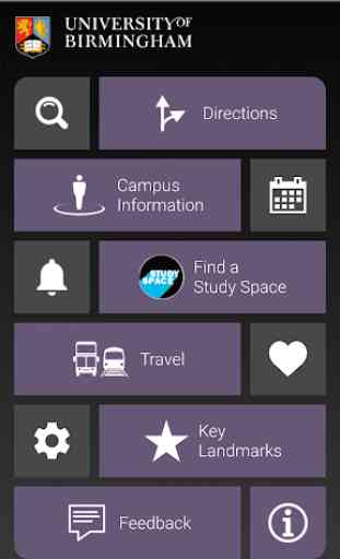 UoB Campus Map 1