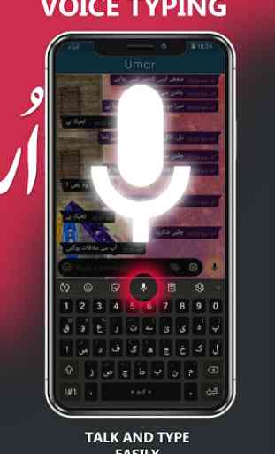 Voice Urdu English Keyboard Fast 3