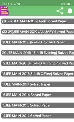 18 Years JEE MAIN Solved Papers (2002-2019) 1
