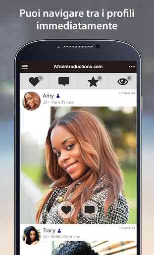 AfroIntroductions - App d'incontri africani 2