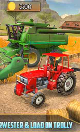 American Real Tractor Organic Farming Simulator 3D 1