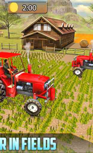 American Real Tractor Organic Farming Simulator 3D 4