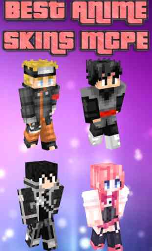 Anime Skins Pack for MCPE 2019 1