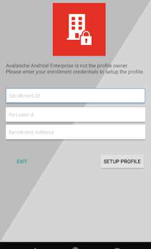 Avalanche Android Enterprise 1