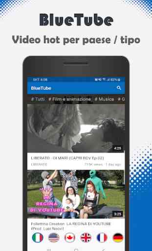 BlueTube - Video Youtube globale (musica, ...) 3
