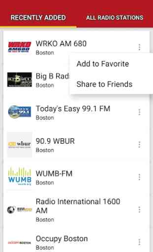 Boston Radio Stations - Massachusetts, USA 2