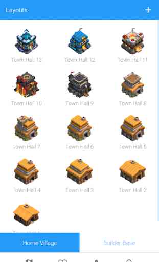 Clasherix - Layouts of Clash of Clans with links 1