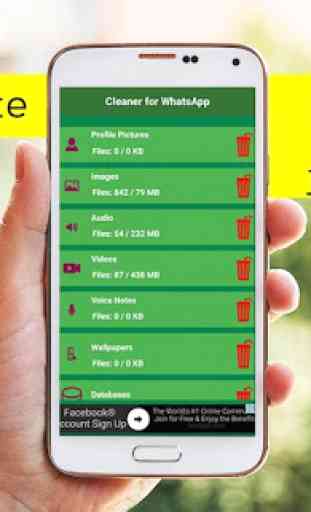 Cleaner For Whatsapp 1