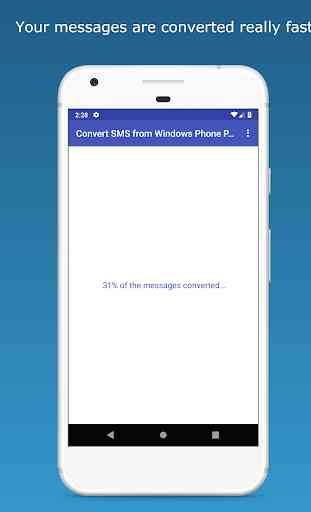 Convert SMS from Windows Phone PRO 3