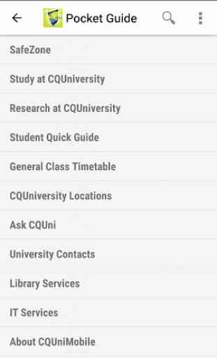 CQUniversity Mobile App 3