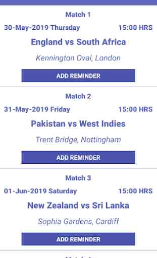 Cricket World Cup 2019 - Schedule,Squad,Points 1