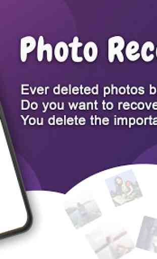 Deleted photo recovery - restore images 1