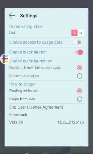 EazLi – Quick access to apps 3