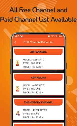 Free DTH Channel Selector, TRAI Channel List 3