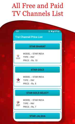 Free DTH Channel Selector, TRAI Channel Price List 4