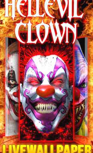 Hell Evil Clown Live Wallpapers 1
