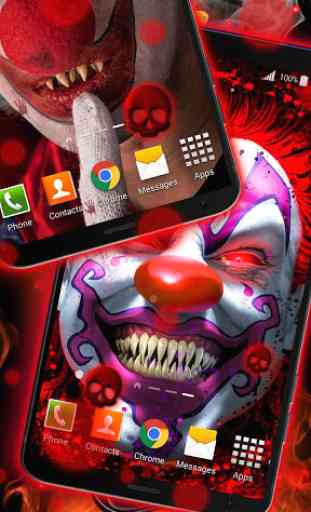 Hell Evil Clown Live Wallpapers 2