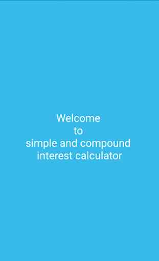 Interest Calculator 1