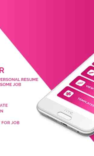 Job CV Maker / Resume Maker 4