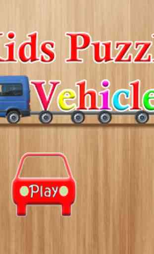 Kids Puzzle Vehicles 1