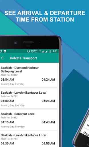 Kolkata Transport - Train, Bus & Metro Timetable 3