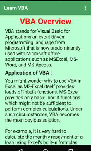 Learn VBA 4