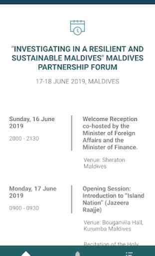 Maldives Partnership Forum 2019 2
